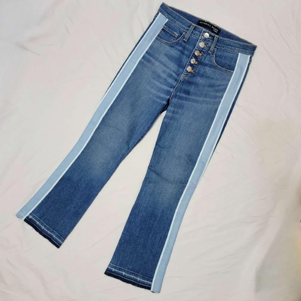 NWOT Veronica Beard Carolyn Baby Boot Jeans sz.27